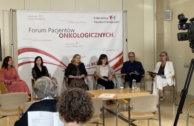 10. FORUM PACJENTÓW ONKOLOGICZNYCH W ROZMOWIE Z KRYSTYNĄ WECHMANN