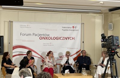 10. FORUM PACJENTÓW ONKOLOGICZNYCH W ROZMOWIE Z KRYSTYNĄ WECHMANN