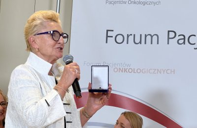 10. FORUM PACJENTÓW ONKOLOGICZNYCH W ROZMOWIE Z KRYSTYNĄ WECHMANN