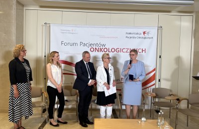 10. FORUM PACJENTÓW ONKOLOGICZNYCH W ROZMOWIE Z KRYSTYNĄ WECHMANN